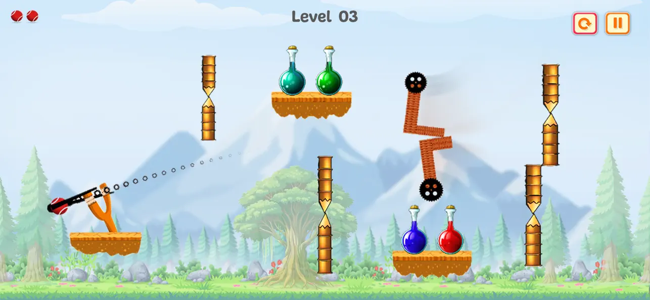 Screenshot #1 pour Bottle Shooting Game 2023
