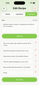 Meal Planner - WeeklyMeals screenshot