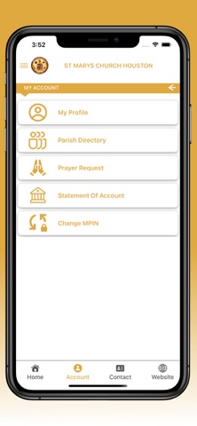 St.Mary's Church Houston screenshot