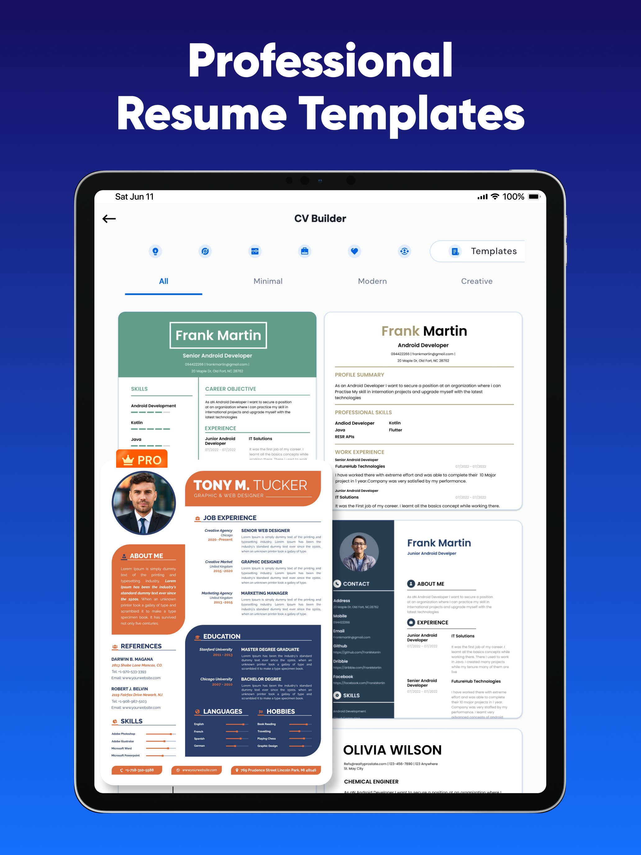Resume Maker - Cover Letters