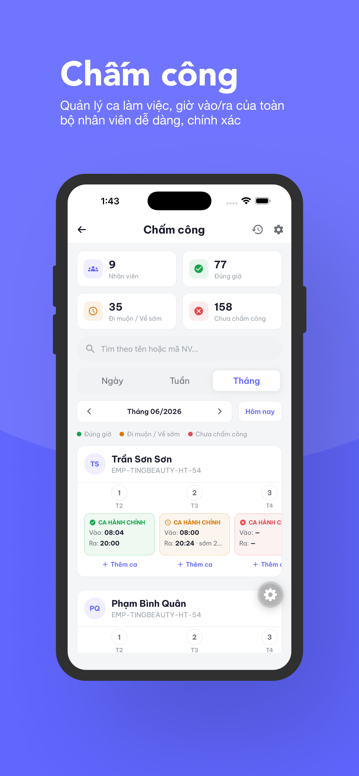 Ting Beauty Quản lý Salon, Spa screenshot 3