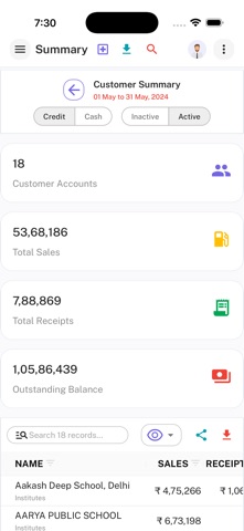 PetroByte - Manage Petrol Pump iPhone screenshot