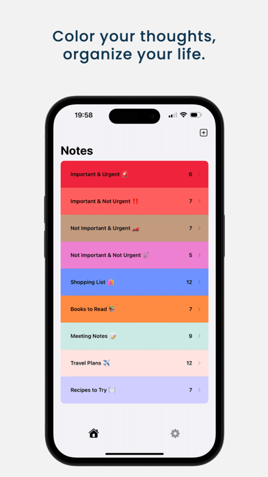 Screenshot #1 pour EasyNote - Take Notes Simply