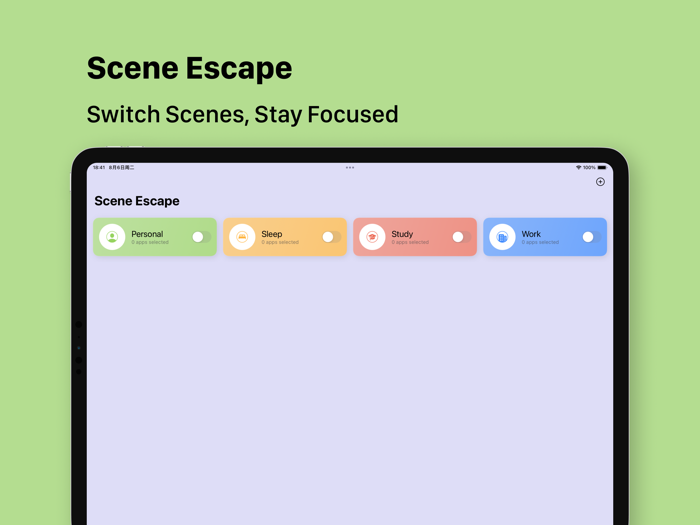 SceneEscapeStayFocused