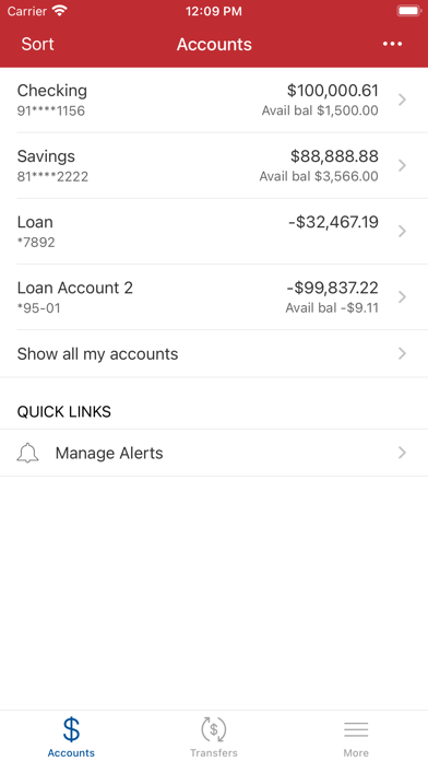 Carroll County Trust Co. iPhone screenshot 3 - Finance app
