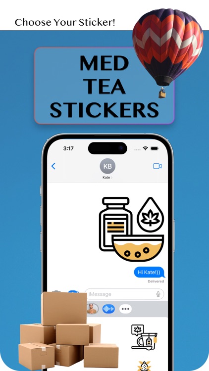 Med Tea stickers