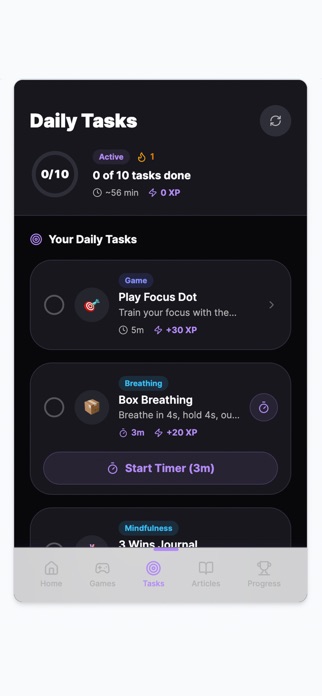 Daily FocusFlow Screenshot 3 of 10