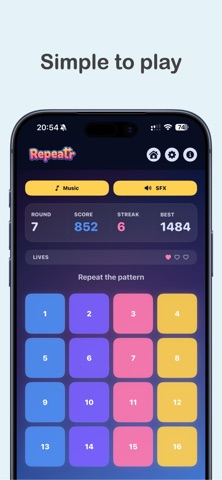 Repeatr - Beat the Repeat screenshot