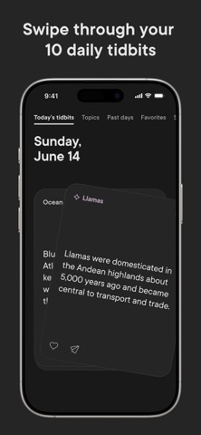 Tidbits: Daily Learning iPhone screenshot
