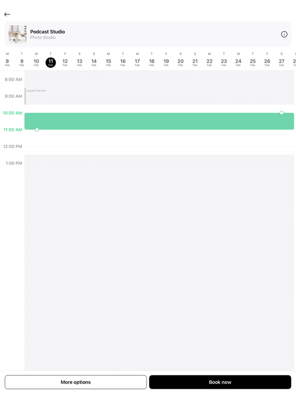 Elevate Coworking iPad screenshot 2 - Productivity app