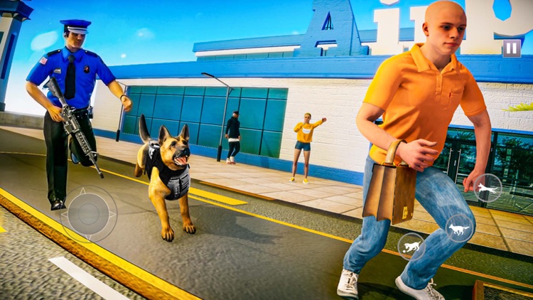 Police Dog Chase Simulator