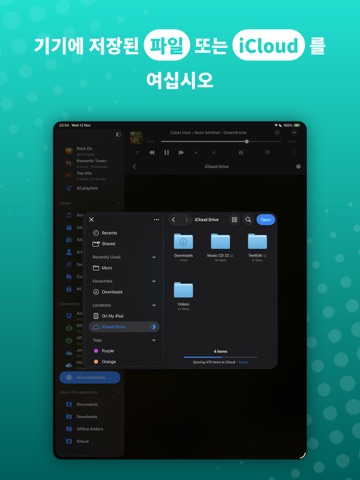 Evermusic: 오프라인 음악 재생기 및 이퀄라이저 iPad screenshot 7