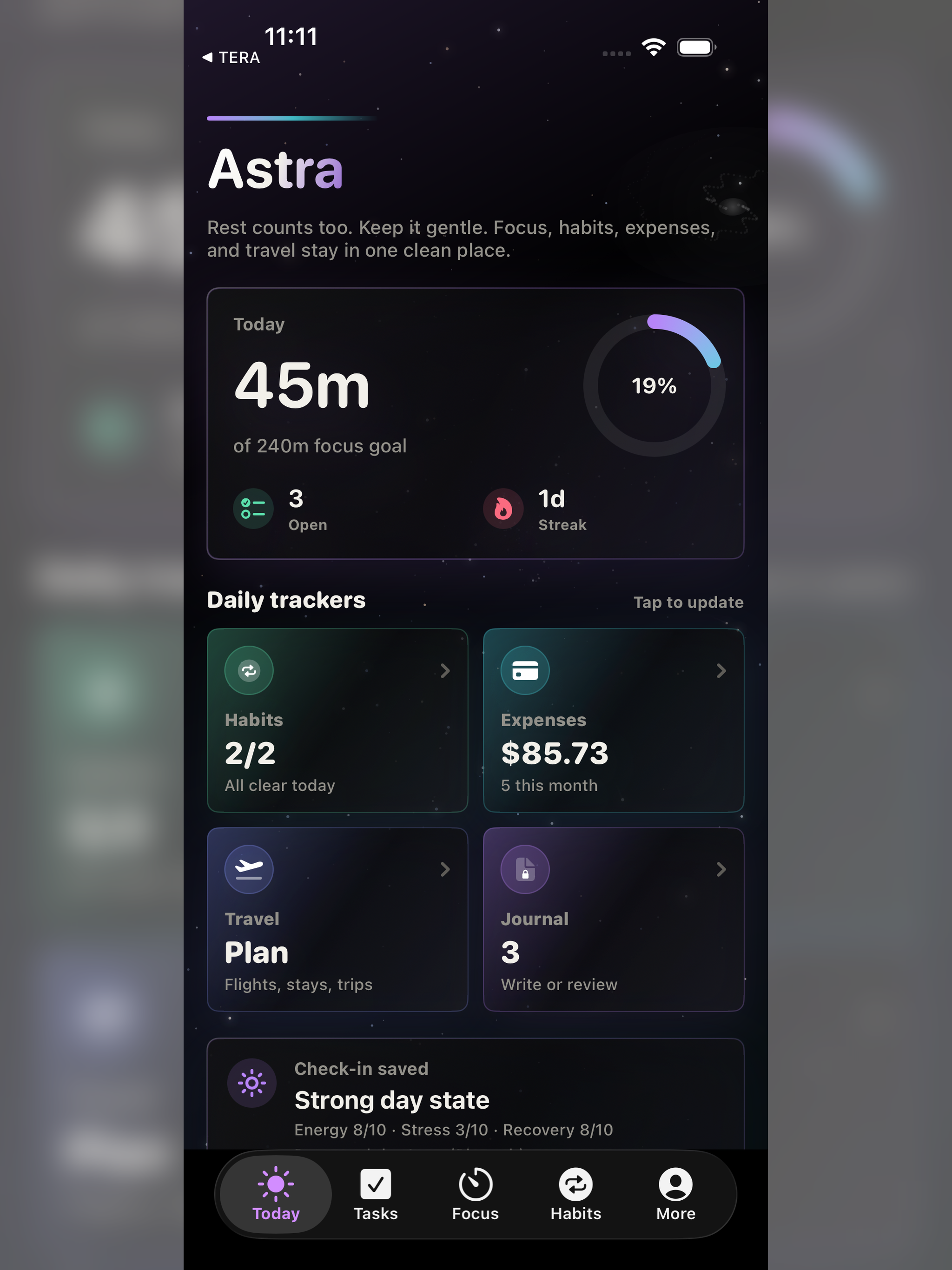 Astra - Life Organiser
