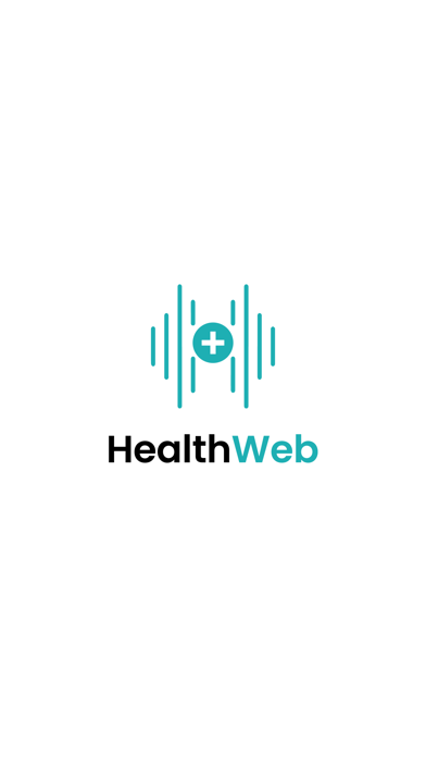 HealthWeb App screenshot