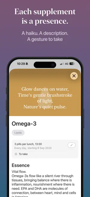 Enhancers: Supplement Tracker screenshot 4