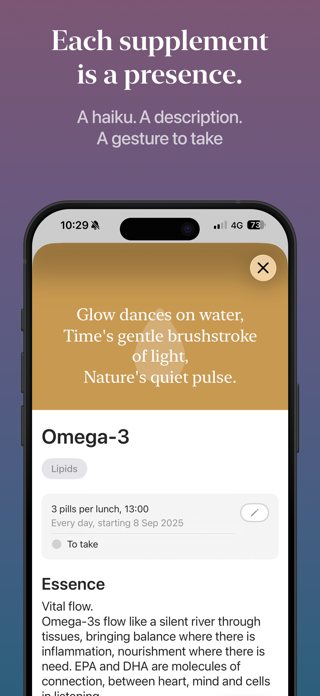 Enhancers: Supplement Tracker Screenshot 4 of 6
