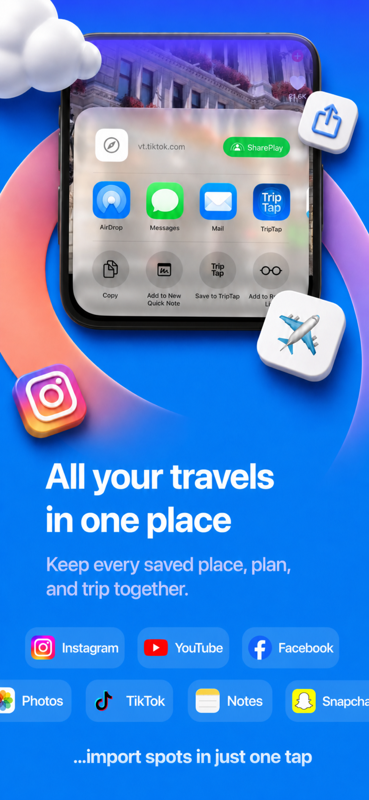 Travel Planner - TripTap screenshot 3