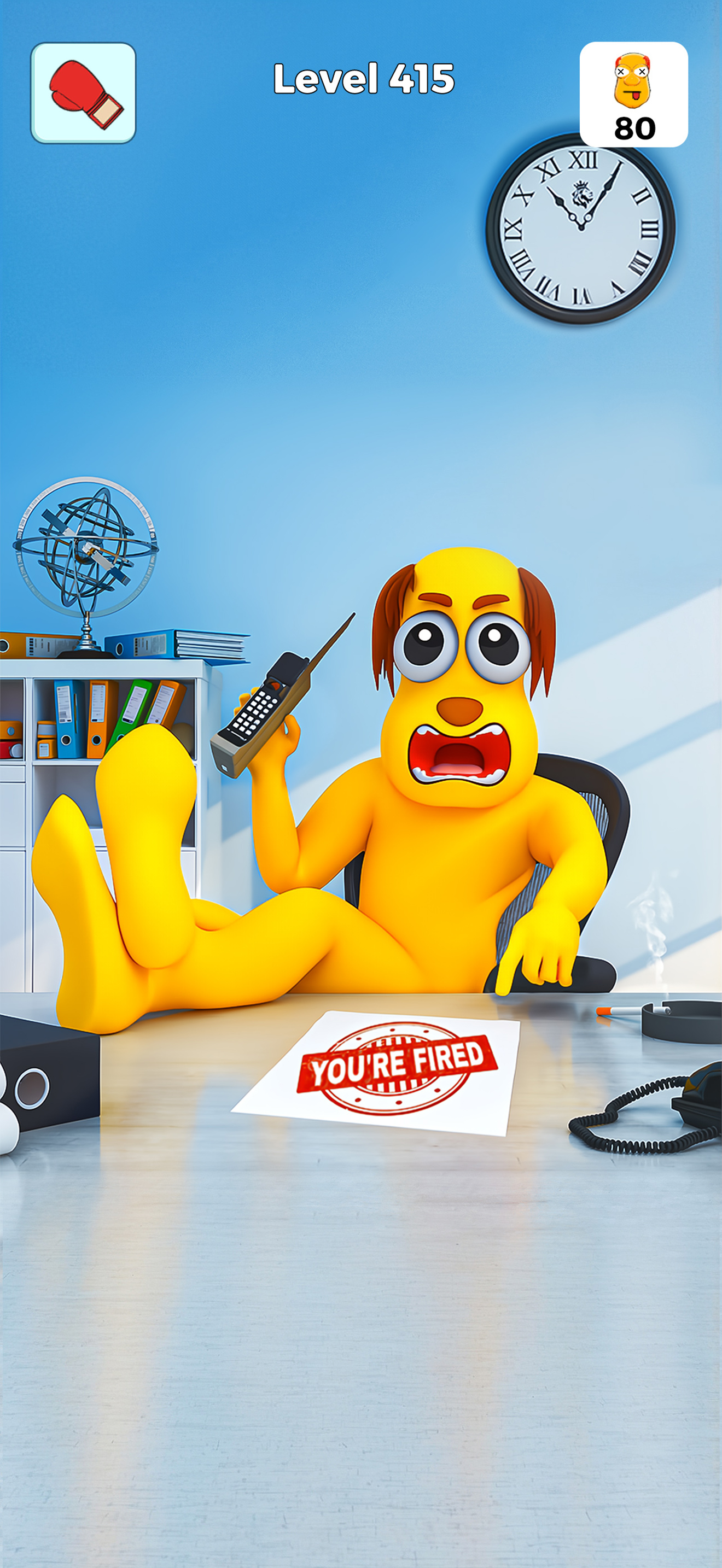 Annoying Uncle Punch Game