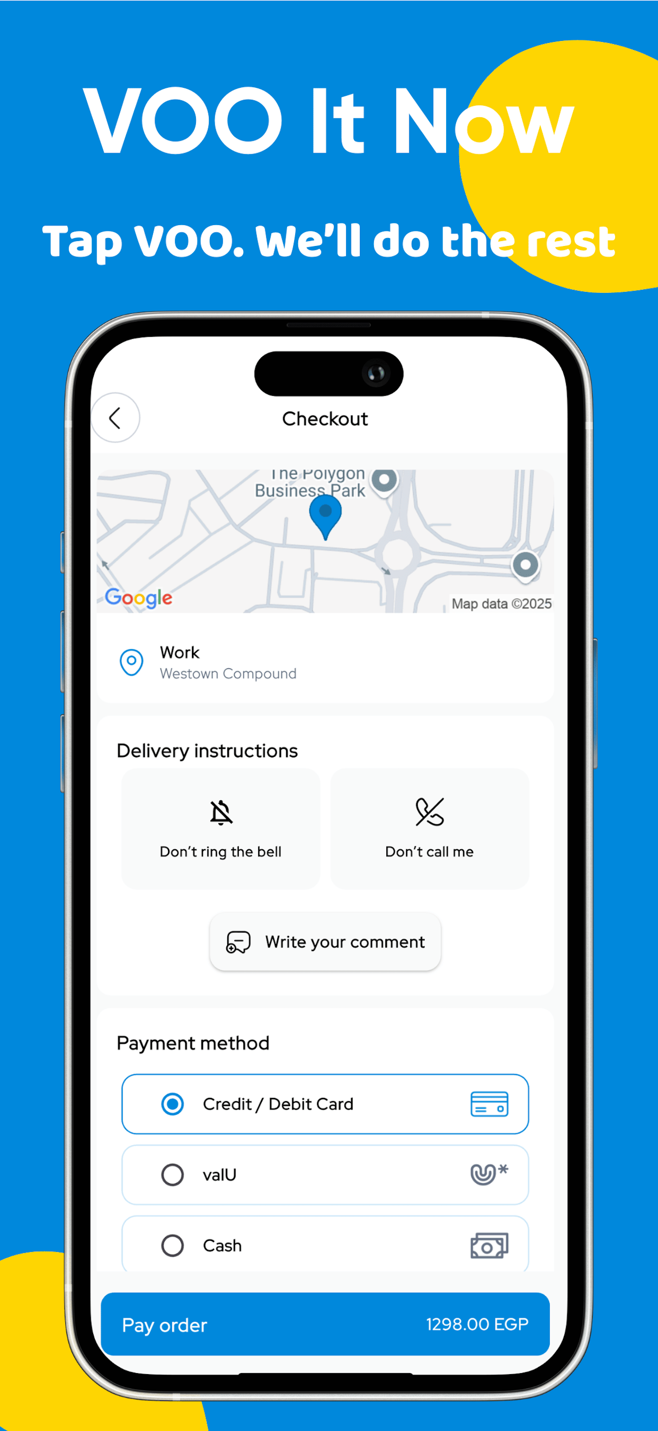 VOO: a mart in an app