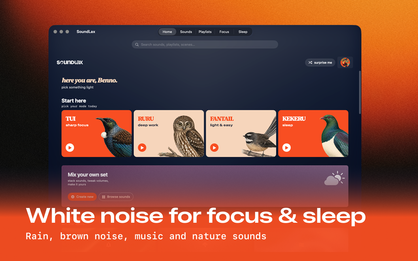 SoundLax: White Noise & Focus screenshot 14