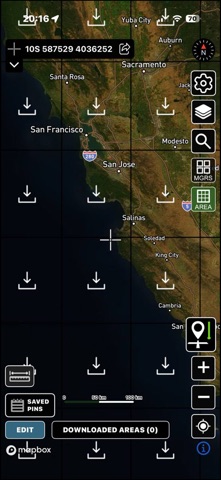 MGRS Offline Map Satellite screenshot