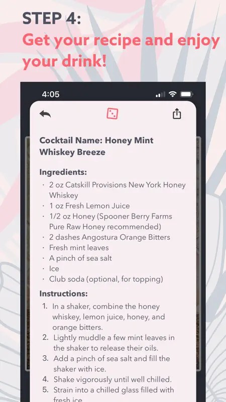 GlassEye - Cocktail Creator screenshot 5 of 6