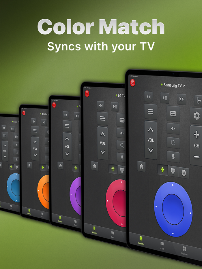Universal Remote - Control TVs