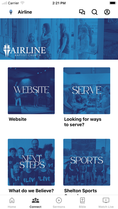 Airline Baptist Church Screenshot