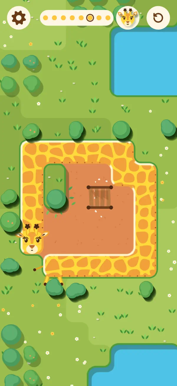Grazing Giraffe: Logic Puzzles 游戏截图