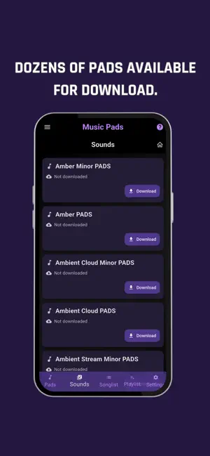 Music Pads - Pads Continuos screenshot 3