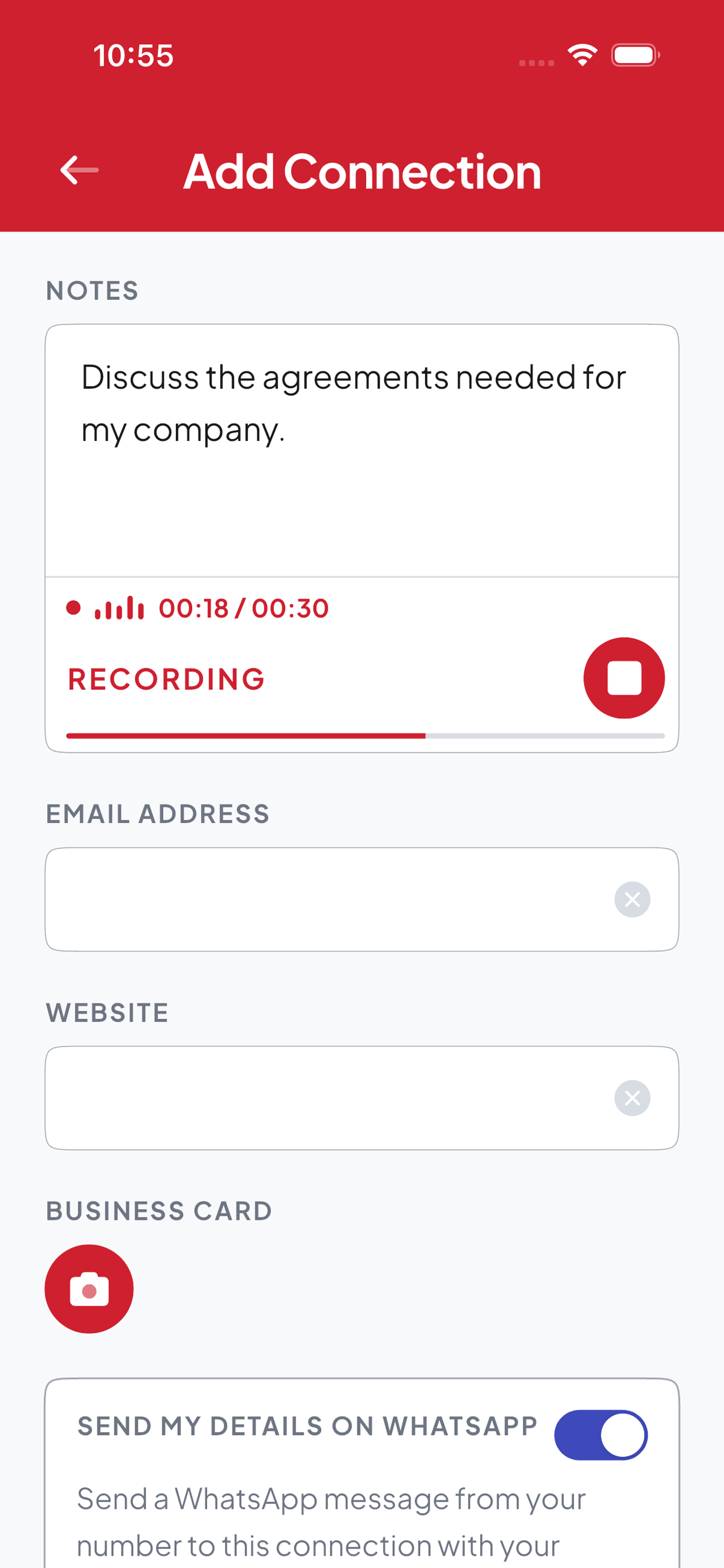 Spinnect - Business Networking screenshot 6