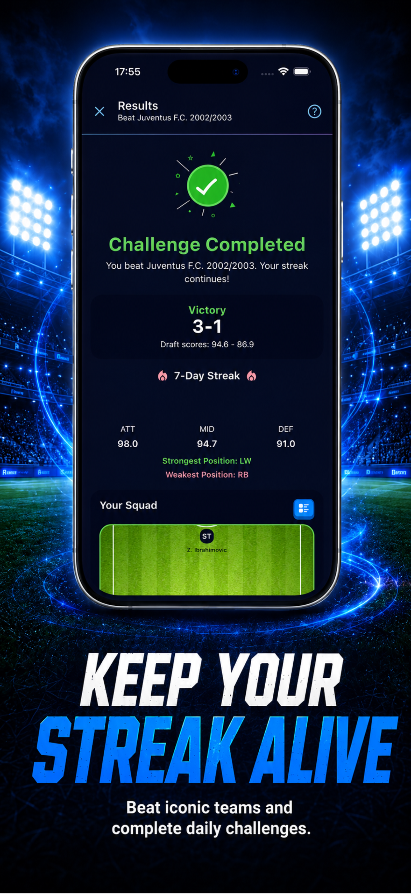 Unbeatable Football screenshot 7