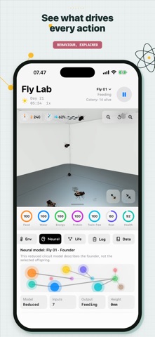 Fly Lab: Pocket Laboratory iPhone screenshot