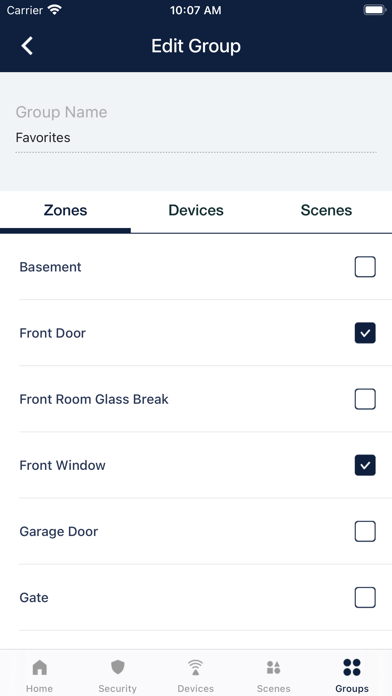 App screenshot