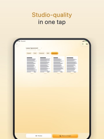 ScanTo Pro: Offline PDF & OCR iPad screenshot