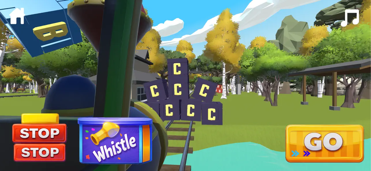 Screenshot #1 pour ABC 123 Trains 2