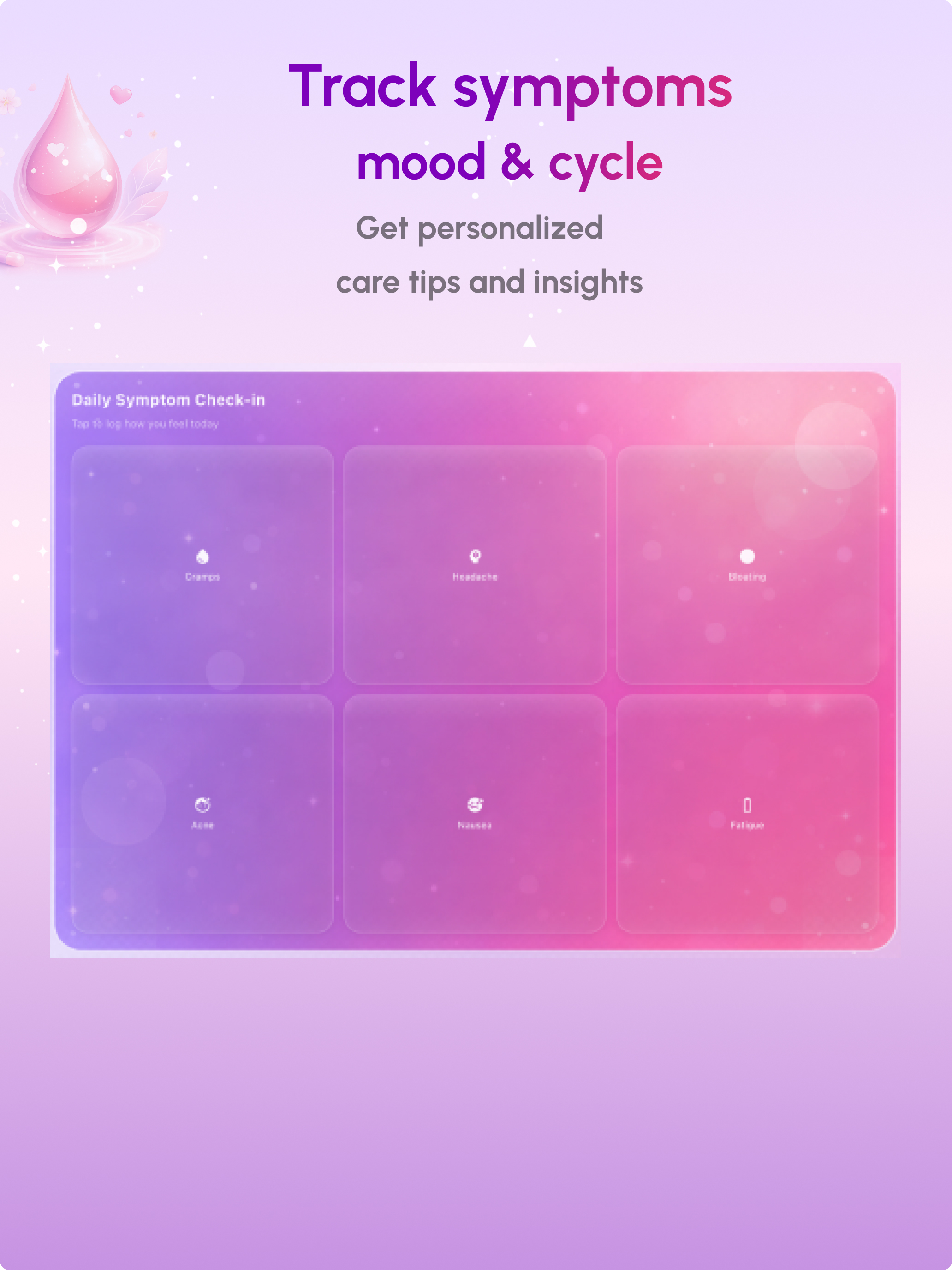 Womenia: Period Tracker & Care screenshot 9