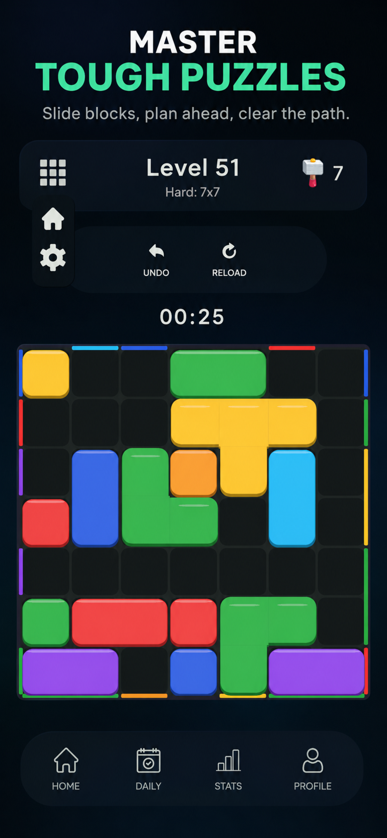 Slide Out: Block Escape screenshot 3