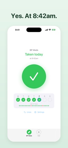 Taken Today: Pill Reminder screenshot