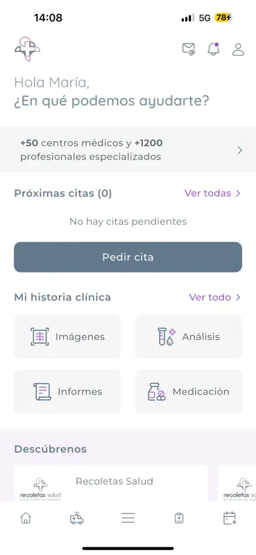 Recoletas Salud screenshot 2 of 10