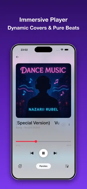 Melovo: Offline Music Player screenshot 1