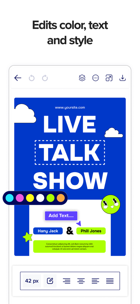 Poster Maker - Flyers Design screenshot 3