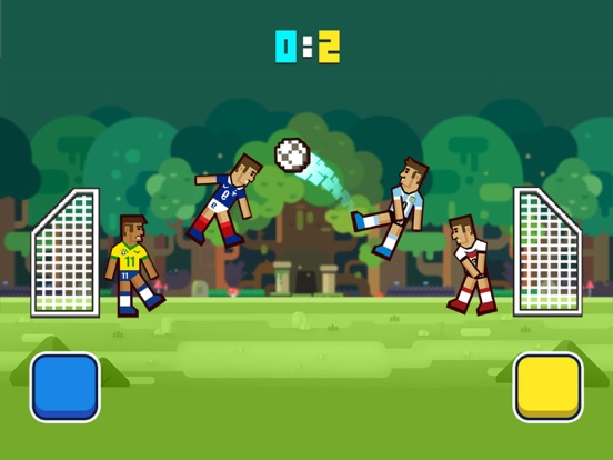 Happy Soccer Physics iPad app afbeelding 1