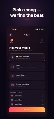 vidas: Beat Video Editor Screenshot 3 of 10
