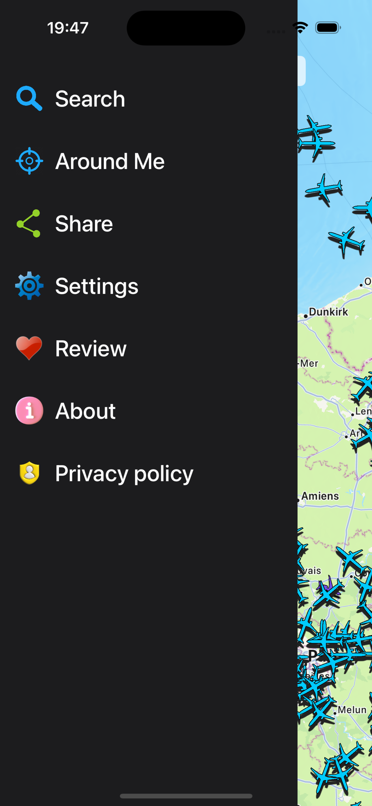 AirTraffic flight tracker