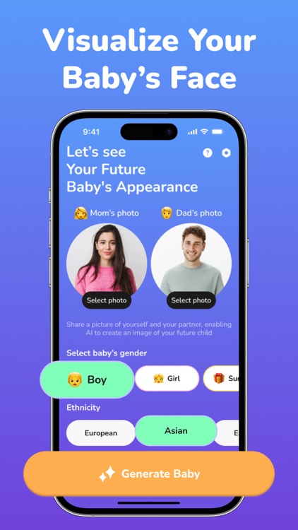 AI Baby Generator, Face Maker