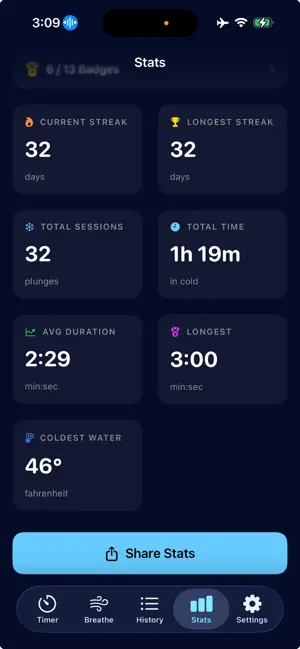FrostDip - Cold Plunge Timer screenshot 4
