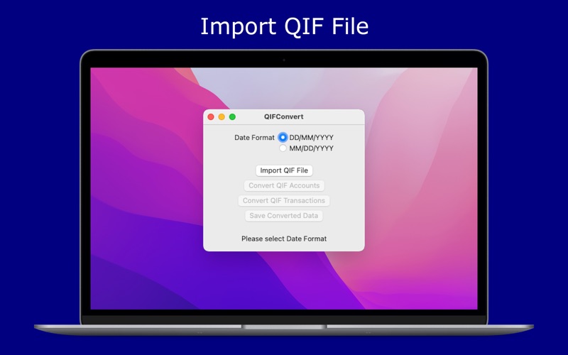 QIFConvert — screenshot 1
