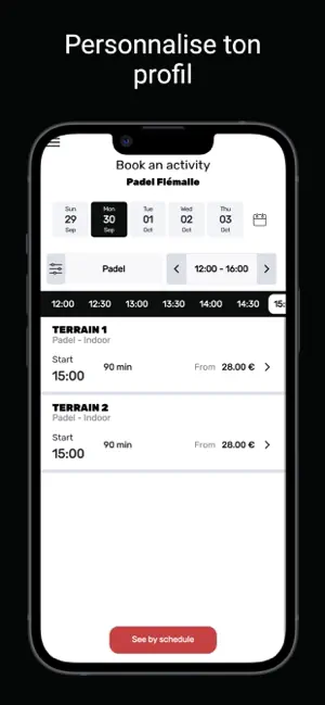 Padel Flémalle screenshot 3