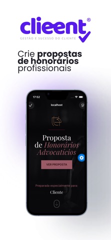 clieent® CRM app screenshot